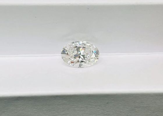 2.1ct Bentuk Oval Laboratorium Tumbuh CVD Berlian IGI Bersertifikat G VVS 2EX