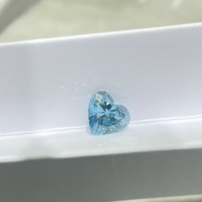 1.52 Karat Heart Cut Blue Loose Lab Grown Diamonds Bersertifikat IGI