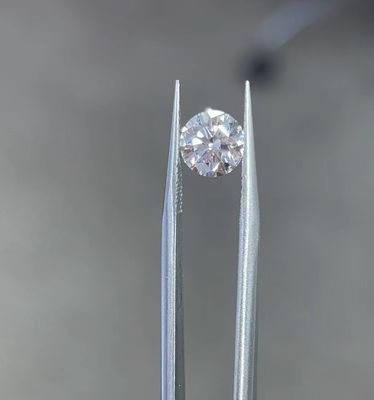 Ukuran Besar 4ct Laboratorium Dibuat Sintetis Berlian Putih Bulat Berlian Potong IGI Bersertifikat