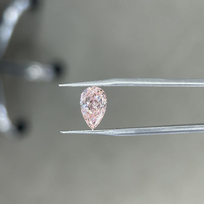 Fancy Intense Pink Diamond Clarity VVS2 VS1 Berlian buatan manusia Berlian longgar bersertifikat