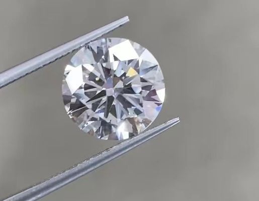 IGI Sertifikasi Berwarna Bulat Berlian Potong Lab Tumbuh Berlian CVD 1.5ct-2ct