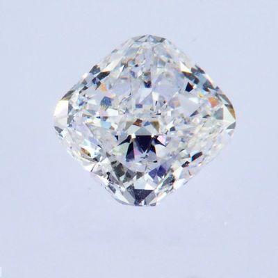 Pabrik Grosir Bantal Square Bentuk 3.3CT Lab Tumbuh Sebagai Tumbuh CVD White Diamond IGI Certified