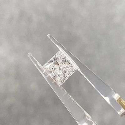 Putri Cut 3.22ct E VS IGI Bersertifikat Laboratorium Lolos Tumbuh CVD Diamond