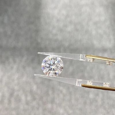 Ukuran Besar Bulat Brilliant Cut 4.01CT Laboratorium Dibuat Berlian F VS Dengan Sertifikat IGI